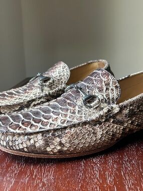 Mauri Snakeskin Loafer
